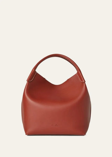 Loro Piana Large Bale bag Smooth Calfskin