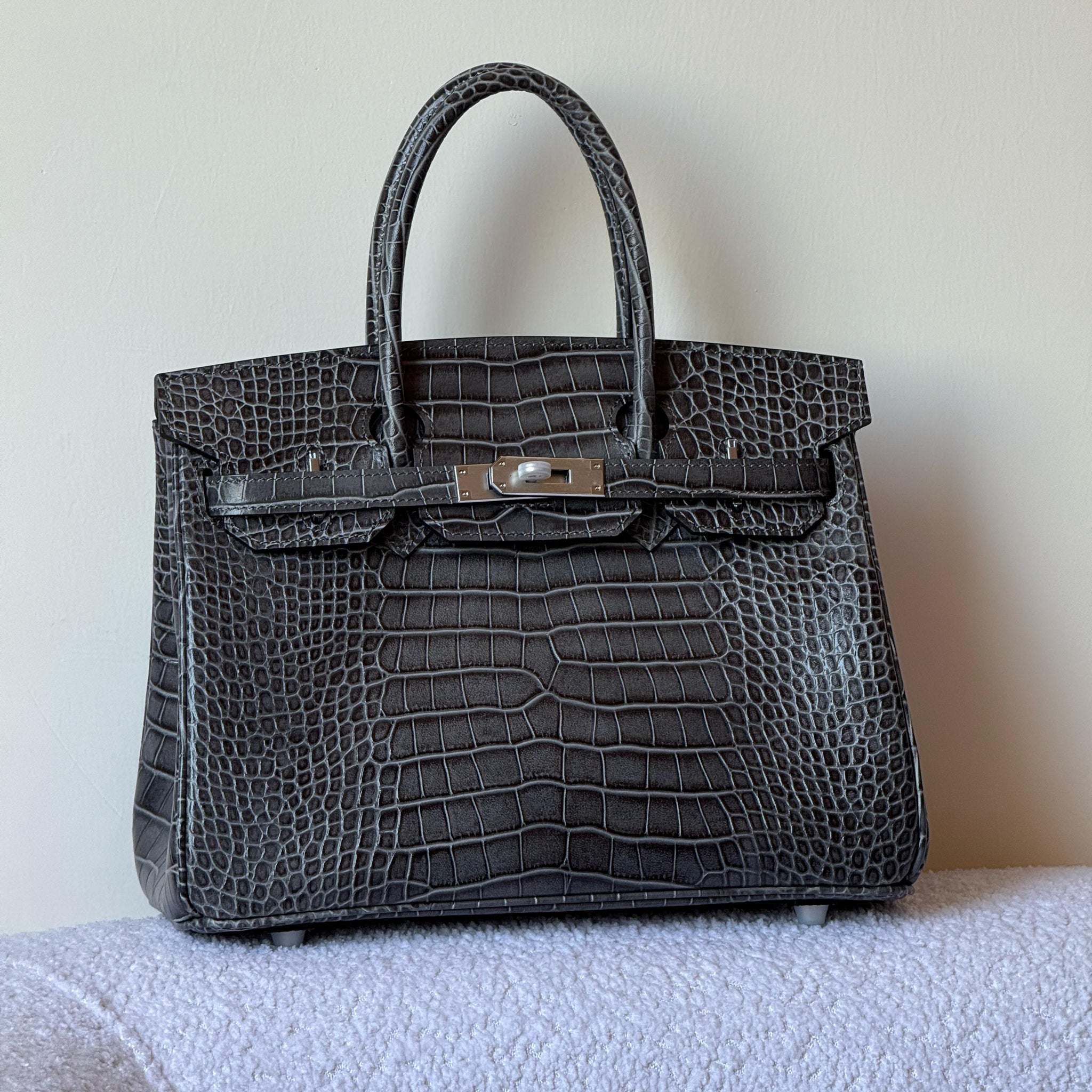 Hermes Birkin croc