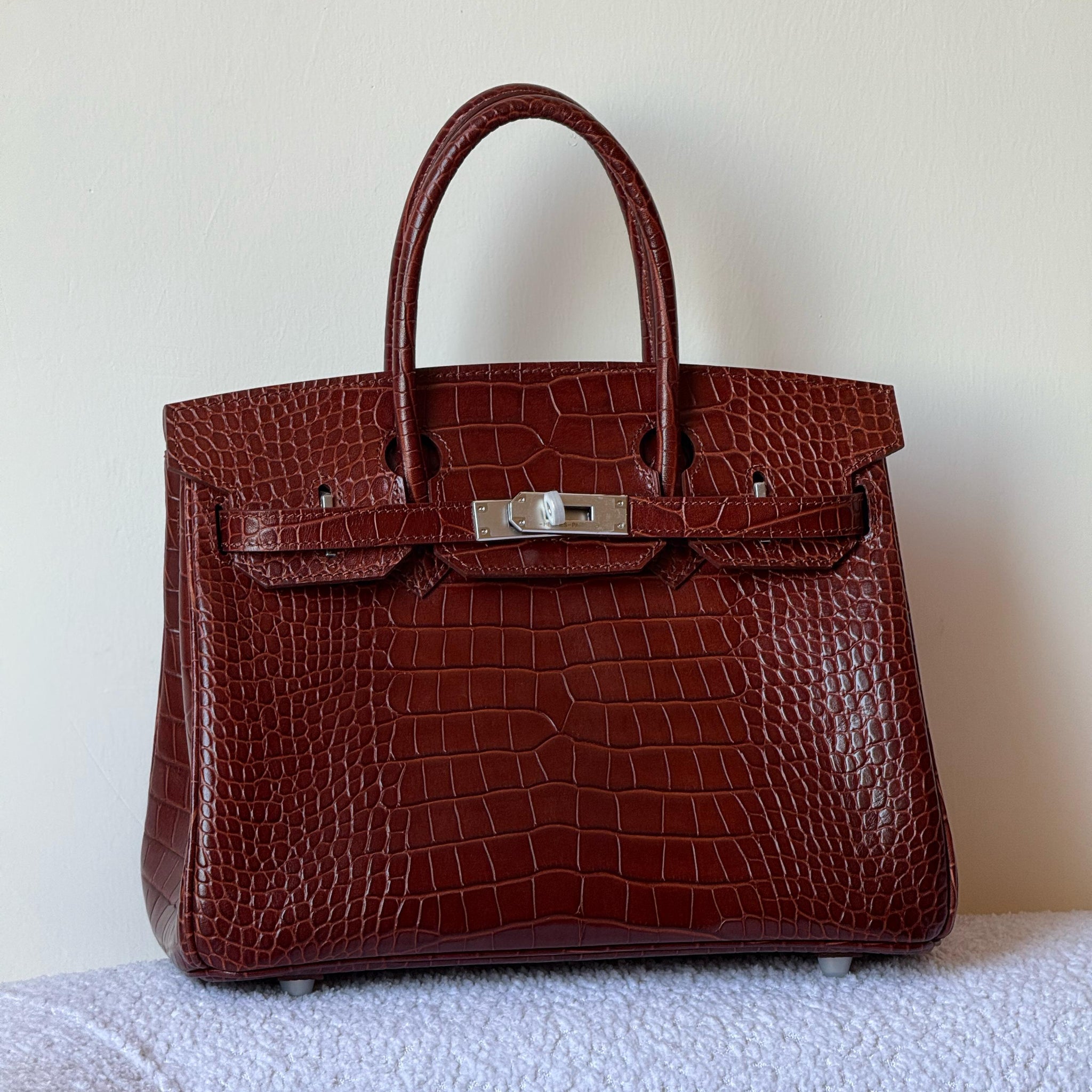 Hermes Birkin croc