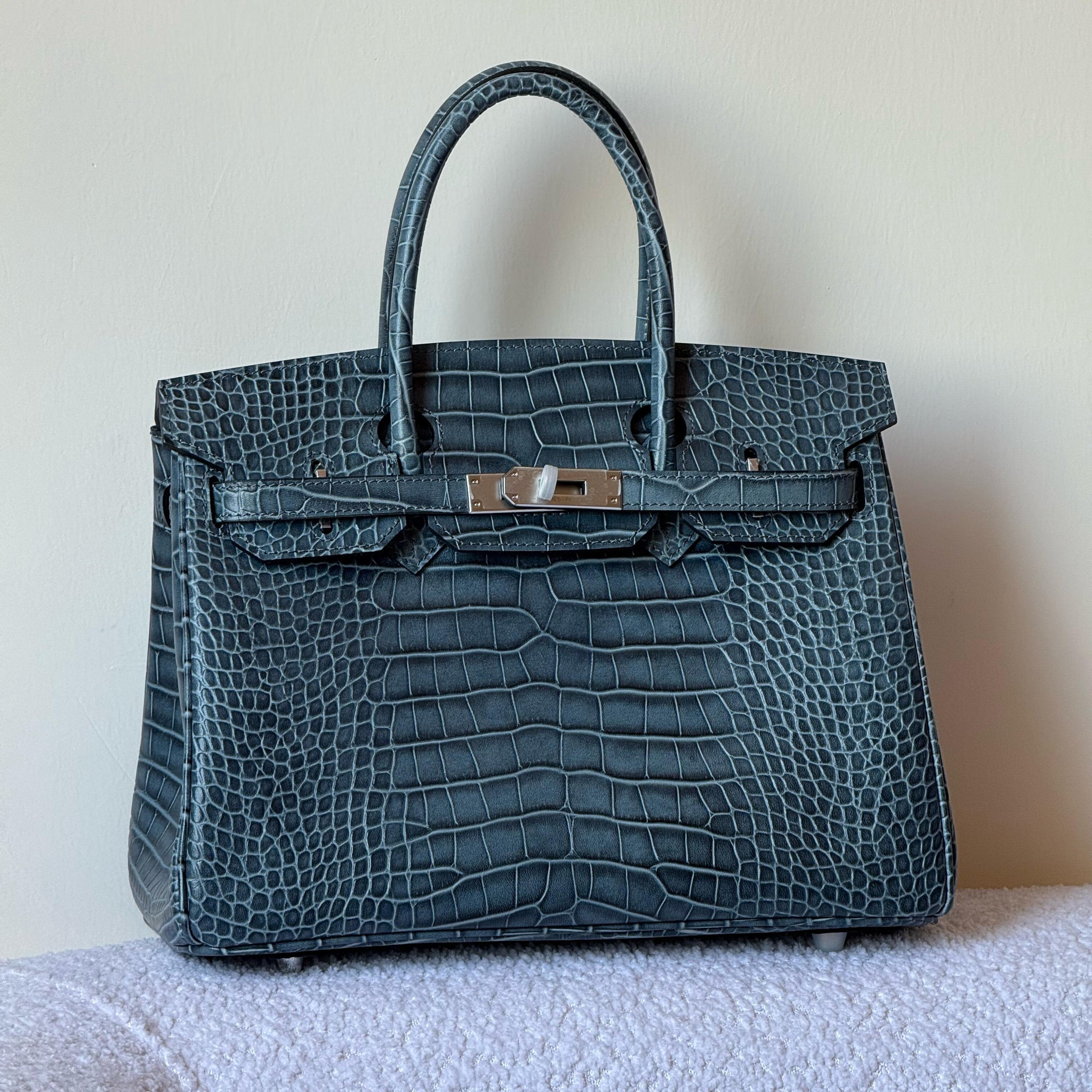 Hermes Birkin croc