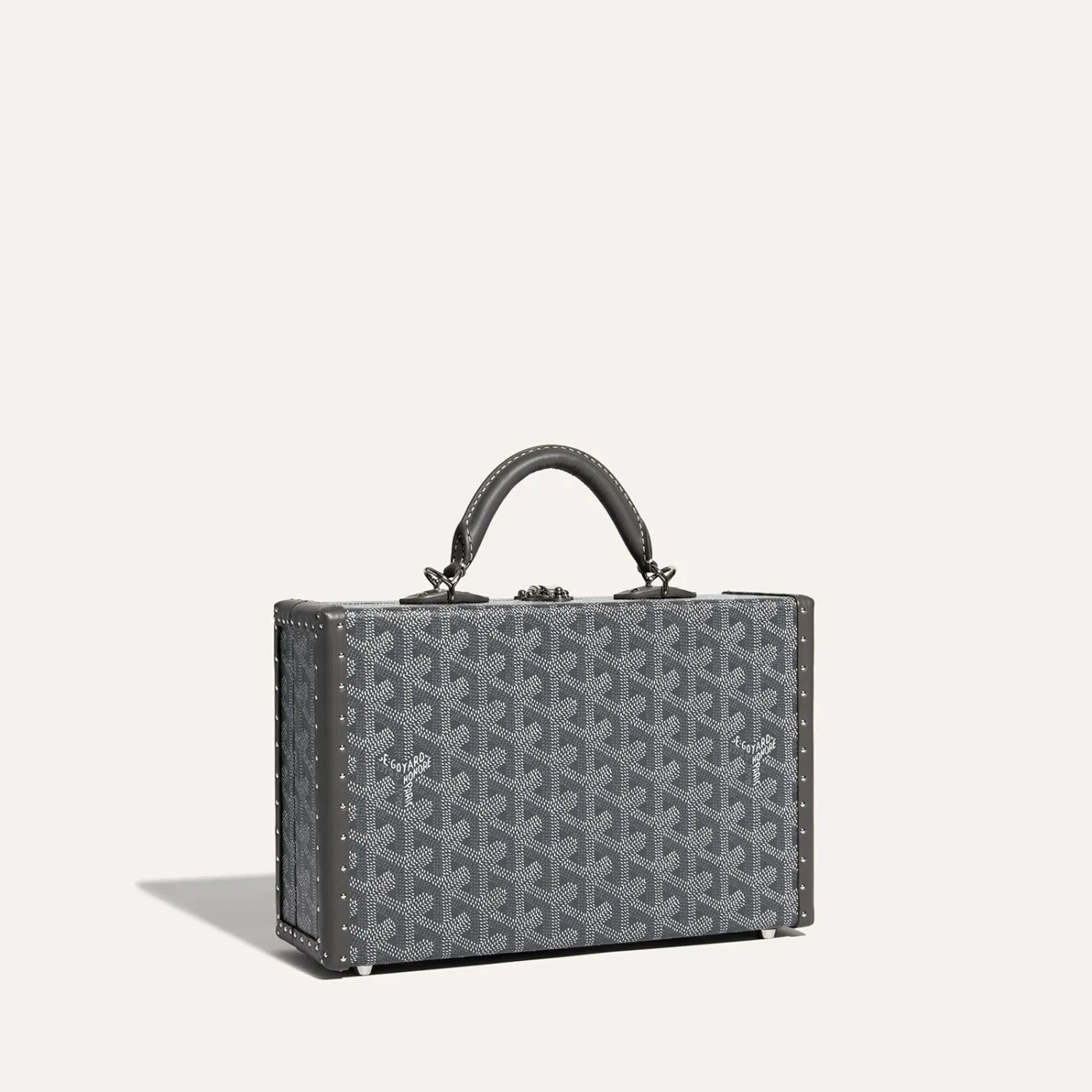 Goyard Grand Hôtel Trunk Bag Grey