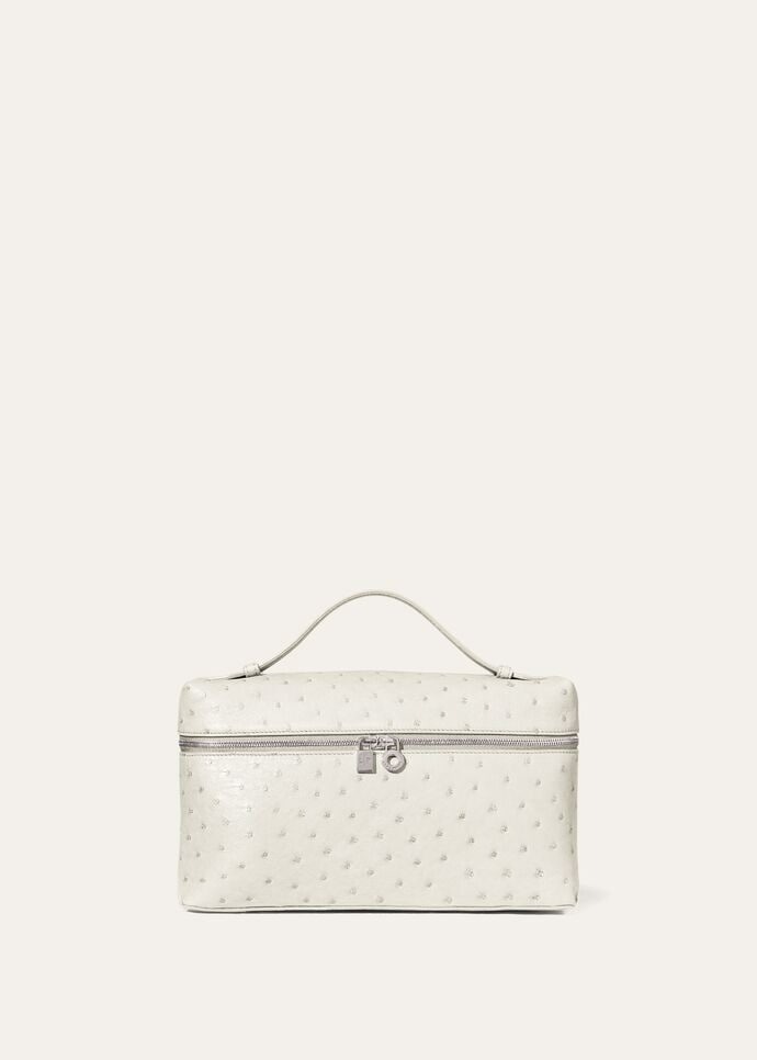 Loro Piana Extra Pocket L27 Ostrich Leather