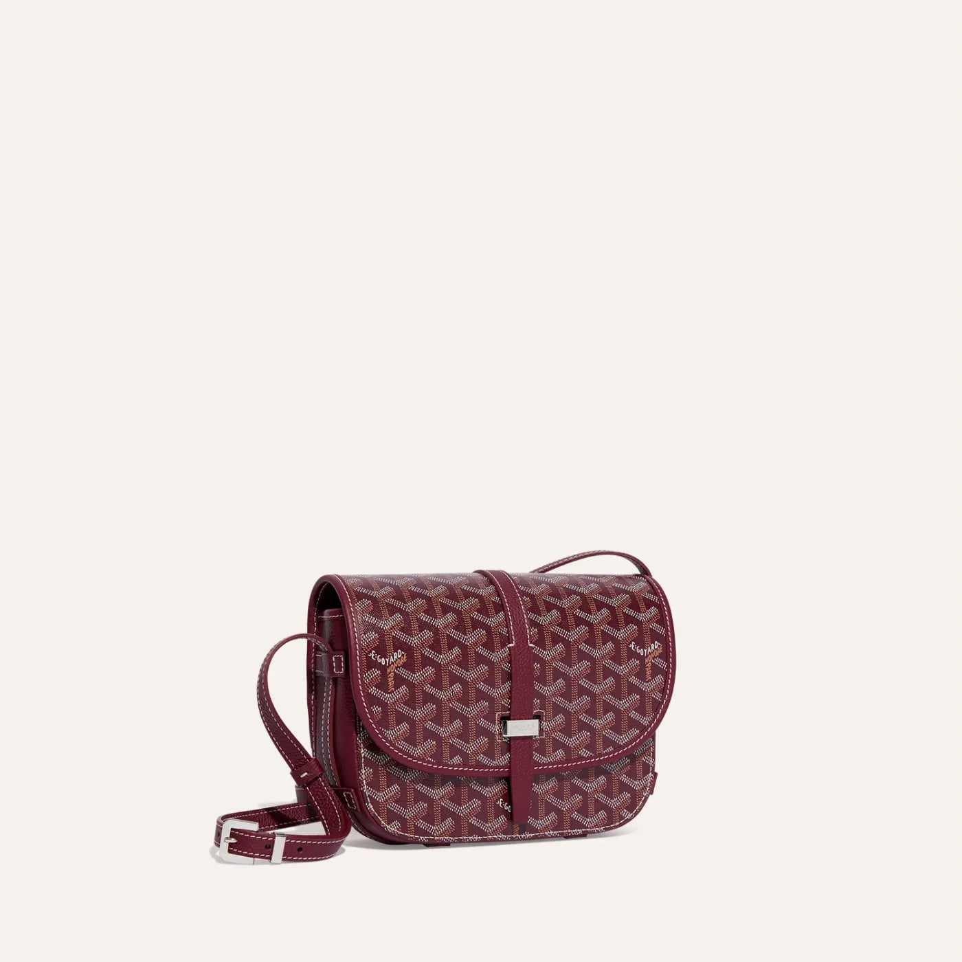 Goyard Belvedere PM Bag Burgundy