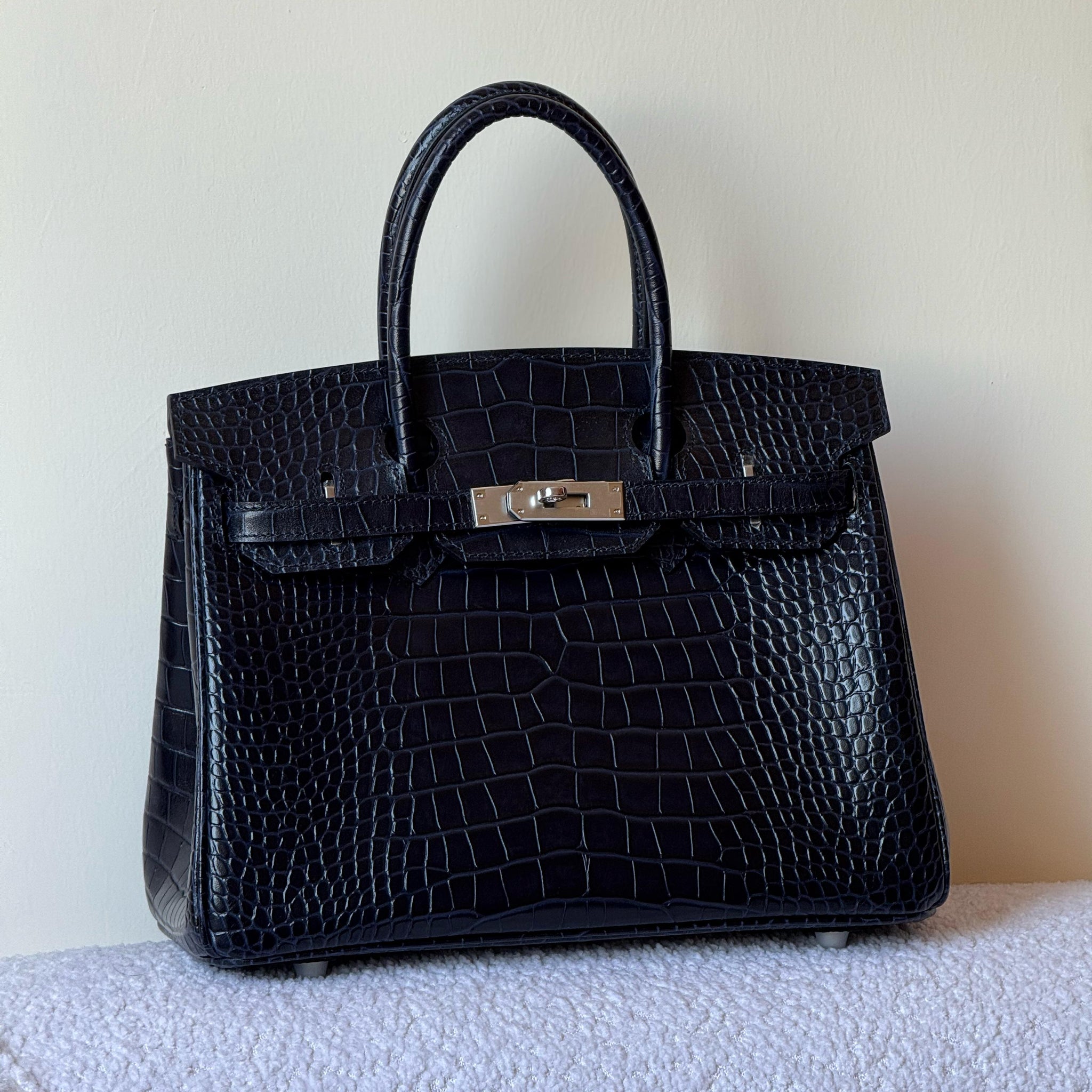 Hermes Birkin croc