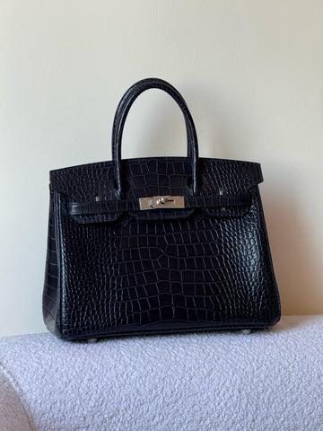 Hermes Birkin croc
