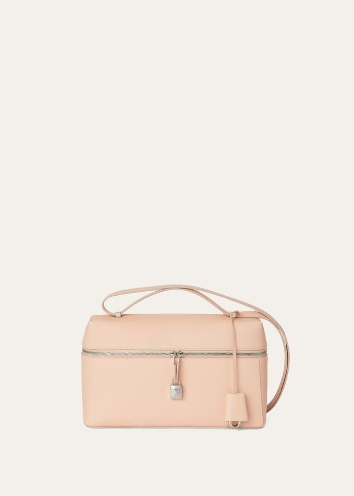 Loro Piana Extra Bag L27 Ostrich Leather