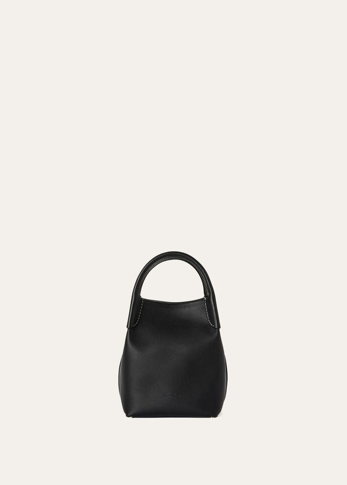 Loro Piana Micro Bale bag Grained Calfskin