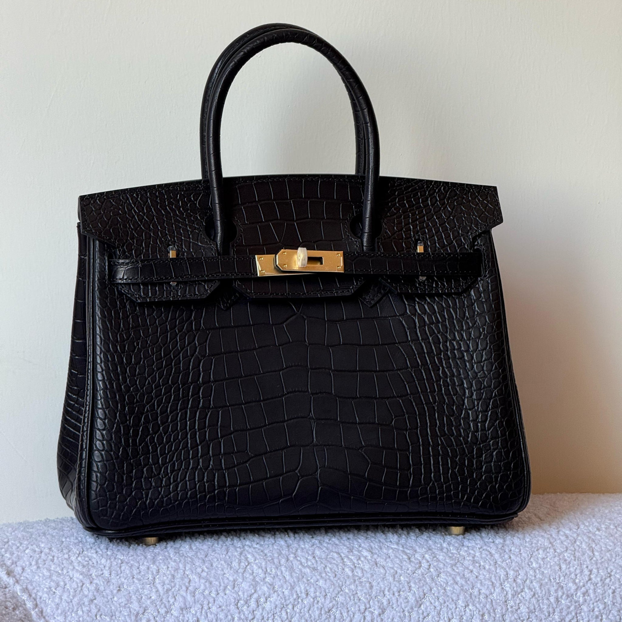 Hermes Birkin croc