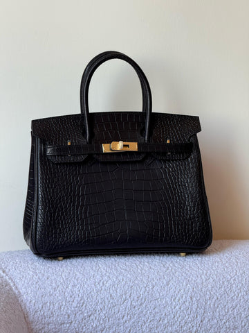 Hermes Birkin croc