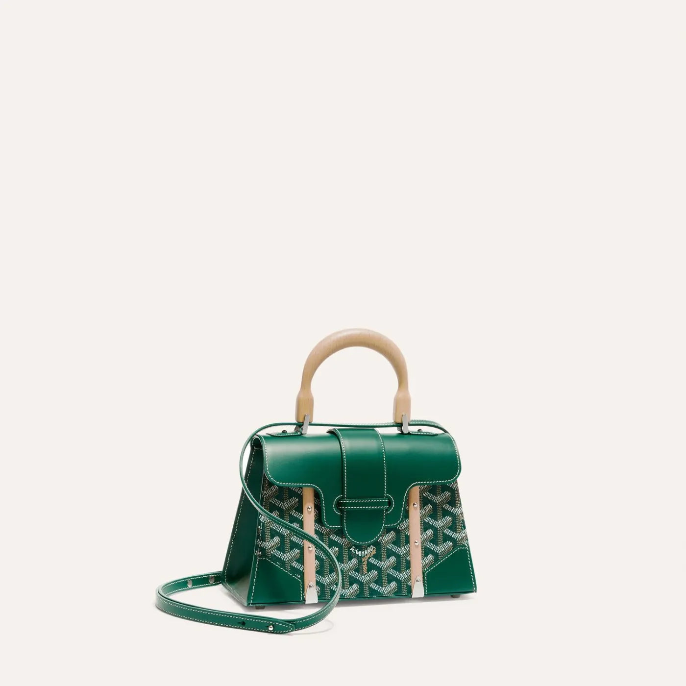 Goyard Saïgon Structuré Mini Bag Green