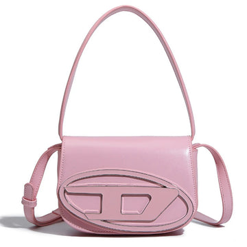 Diesel 1DR Leather Shoulder Bag | Nude Pink