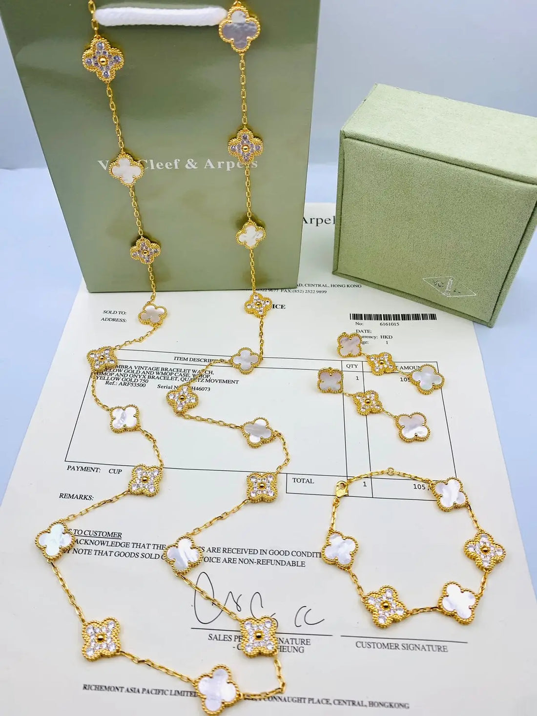 Van Cleef & Arpels Alhambra Necklace