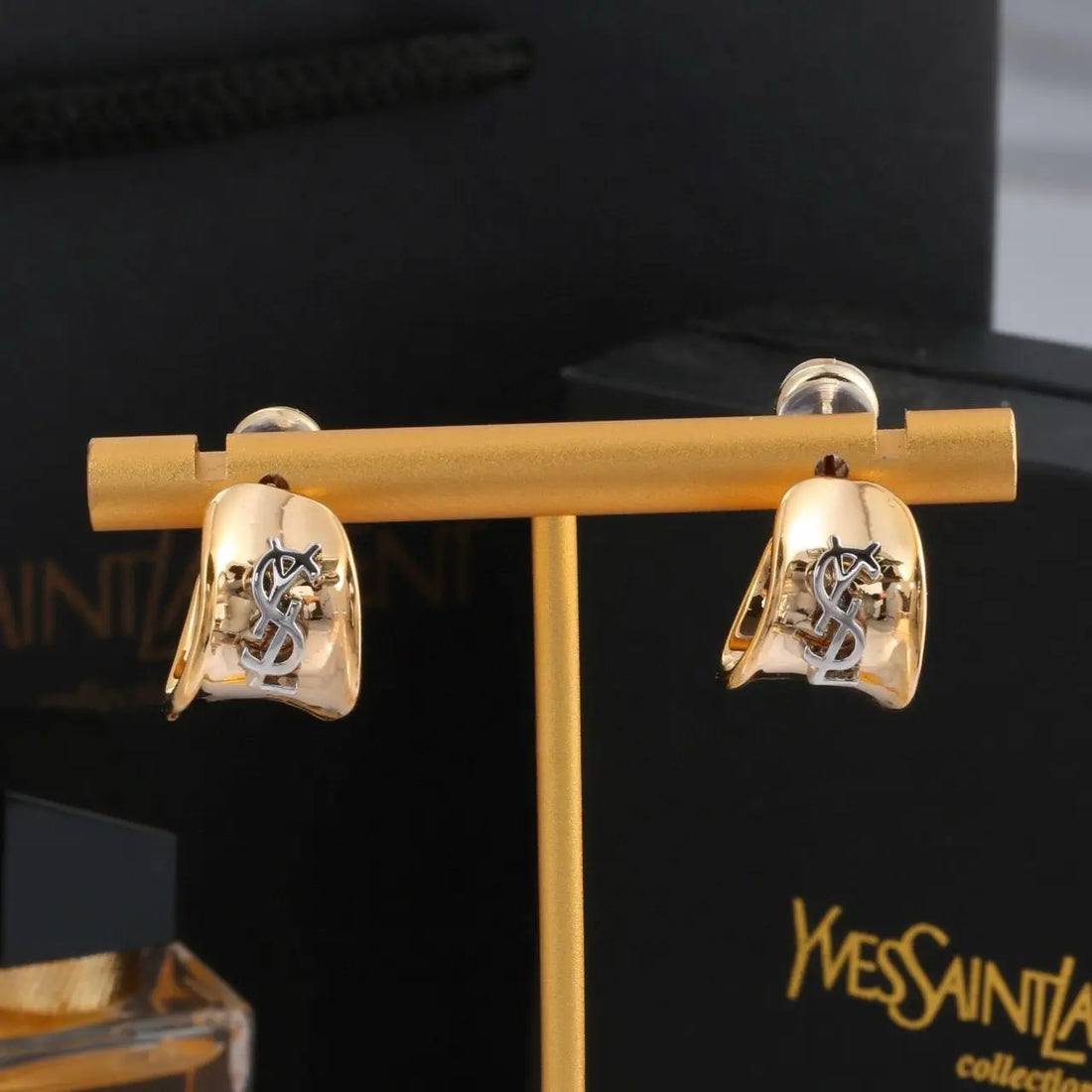YSL Loulou Stud Earrings