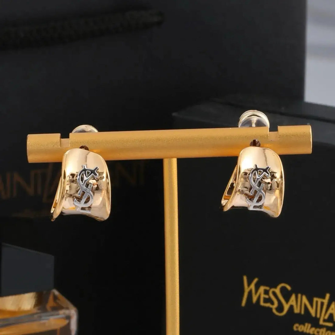 YSL Loulou Stud Earrings